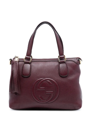 Gucci Pre-Owned 2016-2025 Small Leather Soho Working satchel - Red