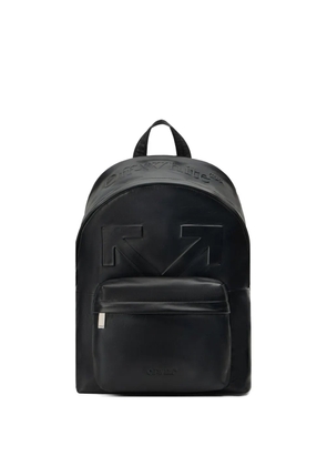 Off-White Heritage leather backpack - Black