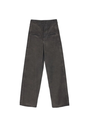 Uma Wang ball cotton palazzo pants - Grey
