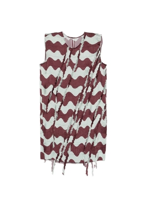 JNBY pleated mini dress - Brown