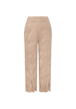 Gongdid Design GD173 wavy trousers - Neutrals