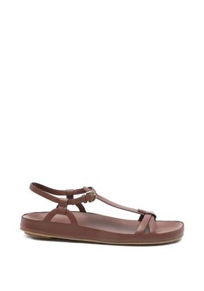 Del Carlo Zeus buckle-strap sandals - Brown