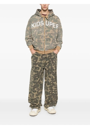 KidSuper camouflage hoodie - Green