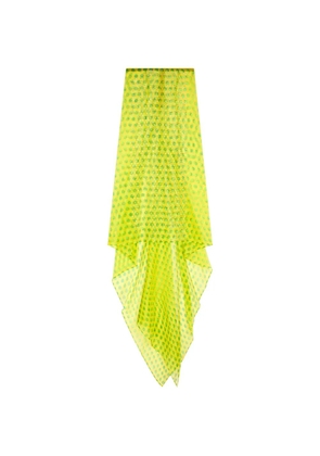 DRIES VAN NOTEN embellished silk maxi skirt - Yellow