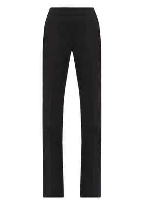 Ferragamo wool straight-leg trousers - Black