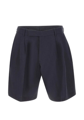 Paul Smith pleated shorts - Blue