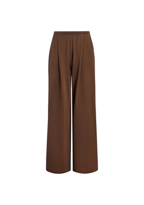 12 STOREEZ Saori silk trousers - Brown