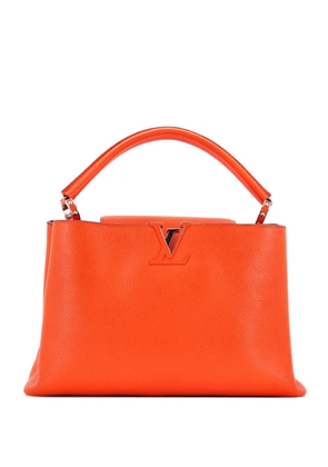 Louis Vuitton Pre-Owned Capucines Bag Leather GM satchel - Orange