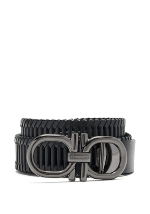 Ferragamo Gancini buckle belt - Black