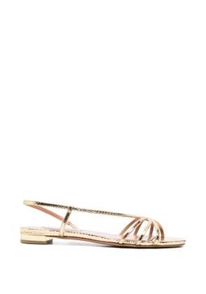 Aquazzura Talk To Me strappy sandals - Gold