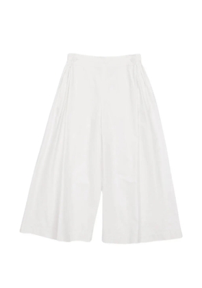 Egg Moby cropped trousers - White
