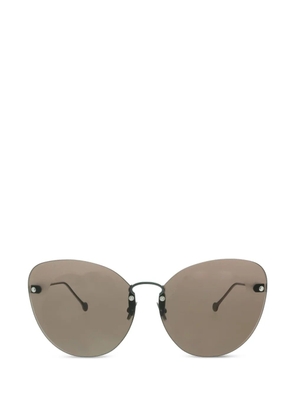 Ferragamo Eyewear rimless sunglasses - Silver