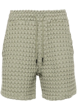 OAS Company Porto mid-rise deck shorts - Green