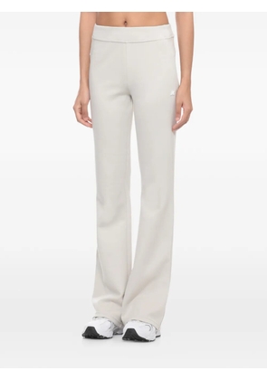 K-Way flared logo trousers - Neutrals