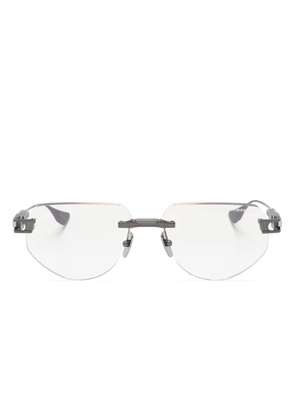 Dita Eyewear Grand Imperyn DTX164 geometric-frame glasses - Grey