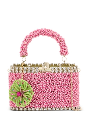 Rosantica Pocket Codette beaded embellished mini bag - Pink