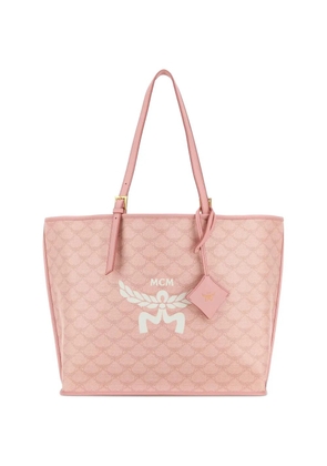 MCM Himmel printed shoulder bag - Pink