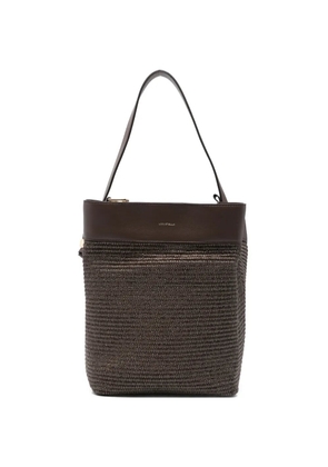 LORISTELLA woven bucket bag - Brown