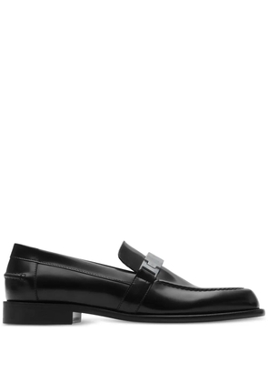 Burberry leather loafers - Black