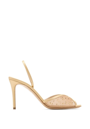 Andrea Wazen Jen slingback pumps - Neutrals
