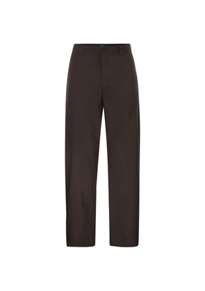 A.P.C. cotton trousers - Brown