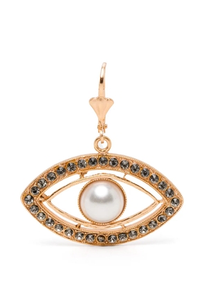 BLAKLACE embellished drop earrings - Gold