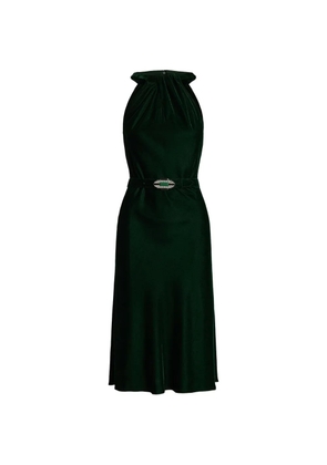 Lauren Ralph Lauren belted midi dress - Green