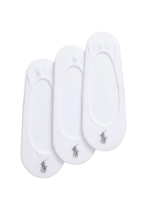 Polo Ralph Lauren embroidered socks (set of three) - White