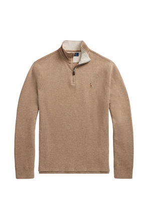 Polo Ralph Lauren zipped sweater - Brown