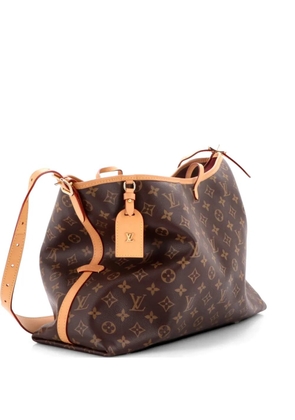Louis Vuitton Pre-Owned CarryAll Monogram Canvas MM hobo bag - Brown