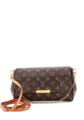 Louis Vuitton Pre-Owned Favorite Handbag Monogram Canvas MM crossbody bag - Brown