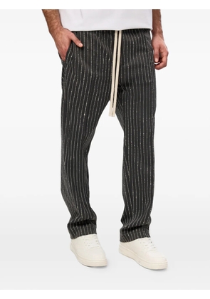 HAMZA 247 striped trousers - Grey