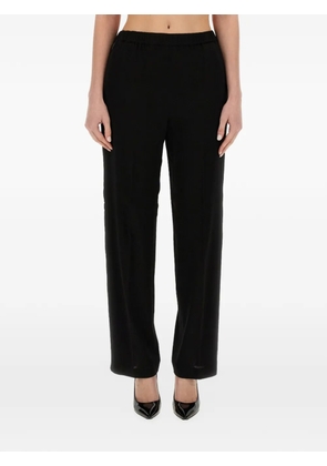 Fabiana Filippi side-strap trousers - Black