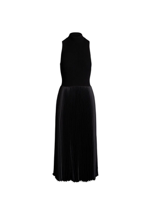 Polo Ralph Lauren pleated midi dress - Black