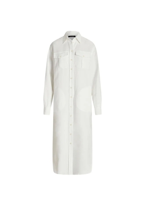 Polo Ralph Lauren long sleeve midi dress - White
