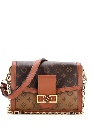 Louis Vuitton Pre-Owned Dauphine Reverse Monogram Canvas MM shoulder bag - Brown