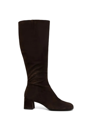 BILLI BI square heel boots - Brown