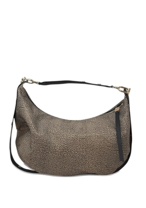 Borbonese medium Frame hobo shoulder bag - Neutrals