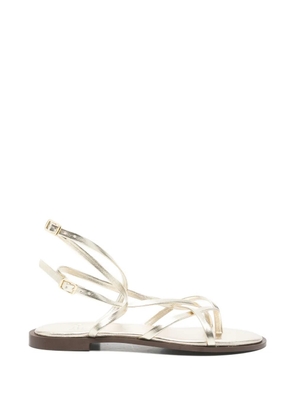 THERA'S strappy buckle sandals - Gold