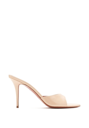 Amina Muaddi Elodie slippers - Neutrals