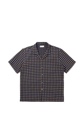 Universal Works Road patterned shirt - Blue