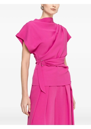 NISSA draped top - Pink