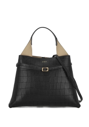 REE PROJECTS mini Clare leather tote bag - Black