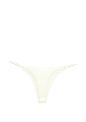 Isa Boulder plain bikini bottom - Neutrals