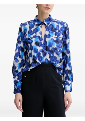 Morgan floral shirt - Blue