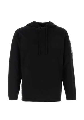 C.P. Company knit hooded sweatshirt - Black
