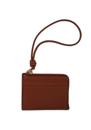 Michael Kors small Jet Set card case - Brown