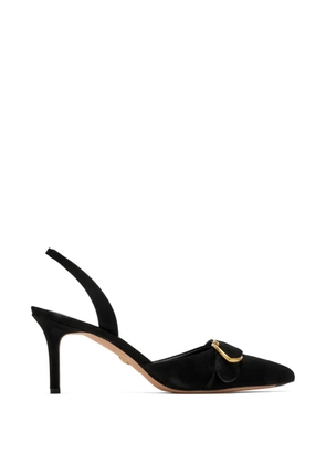 Veronica Beard Loralyn buckle slingback pumps - Black