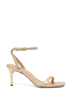 Michael Michael Kors buckle-strap heeled sandals - Gold
