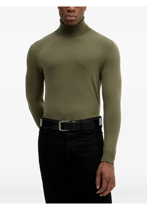 Sisley roll-neck sweater - Green